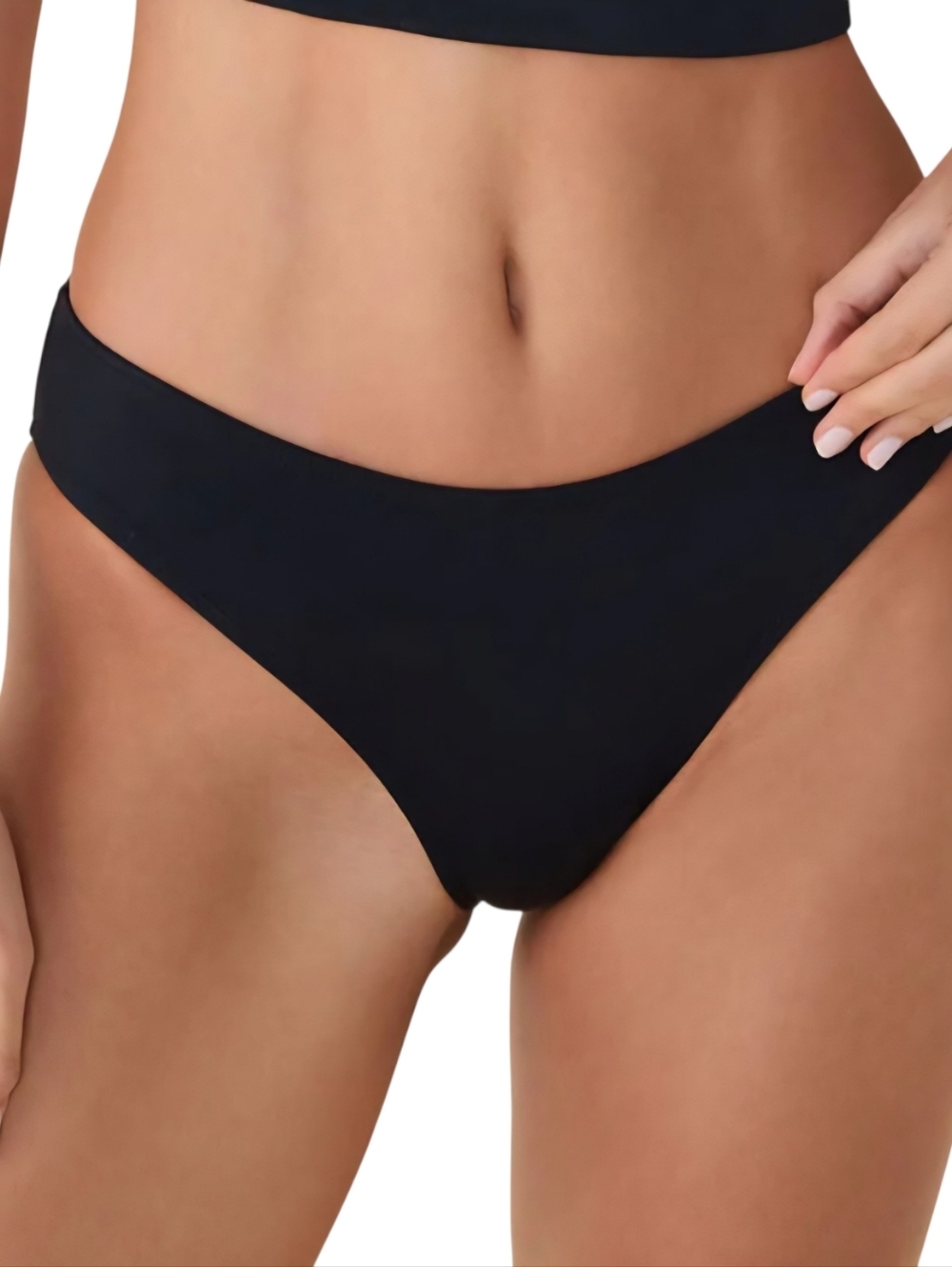 Andie The Bikini Bottom Black, Xlarge